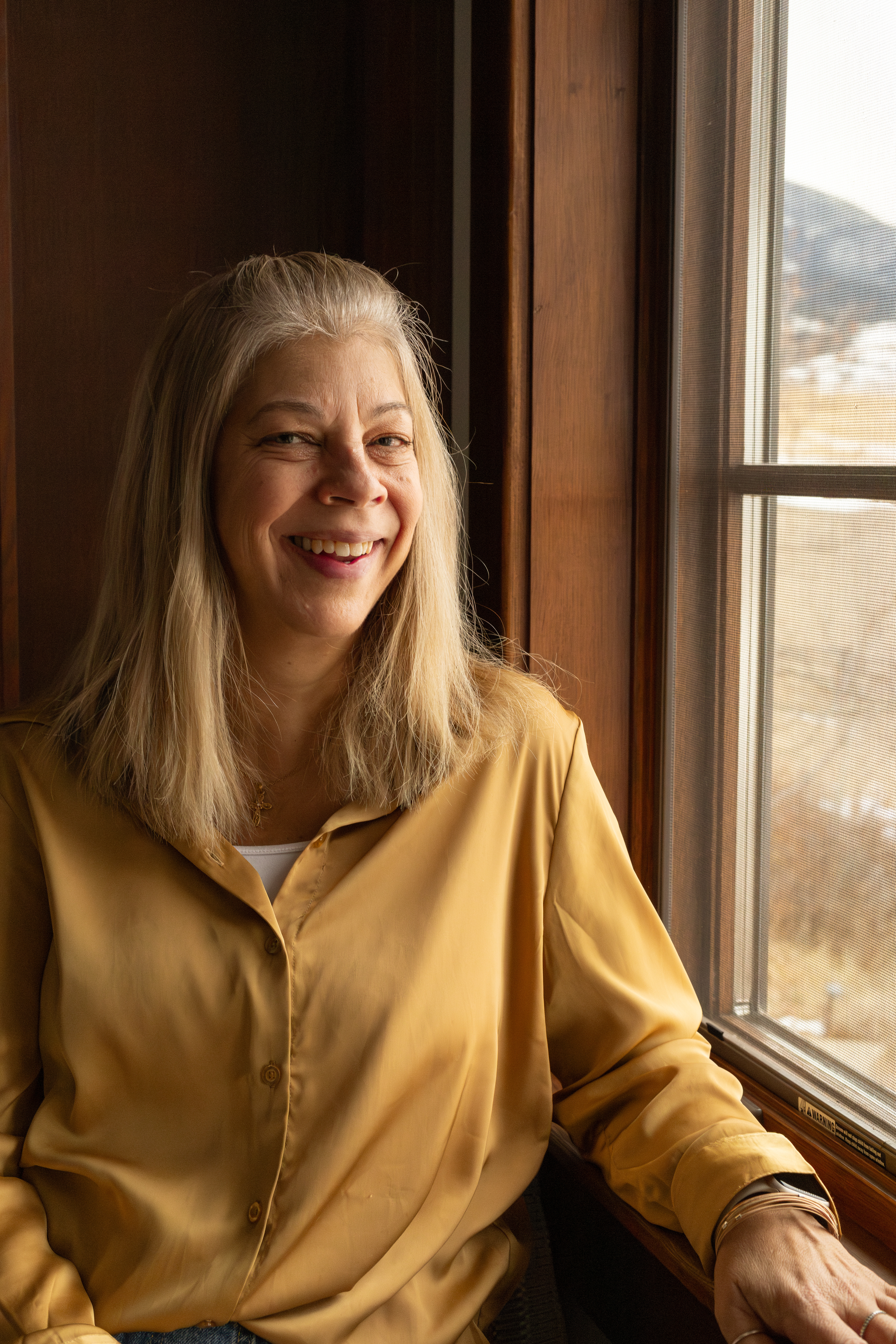 Photo of the owner, Tricia Amidon.